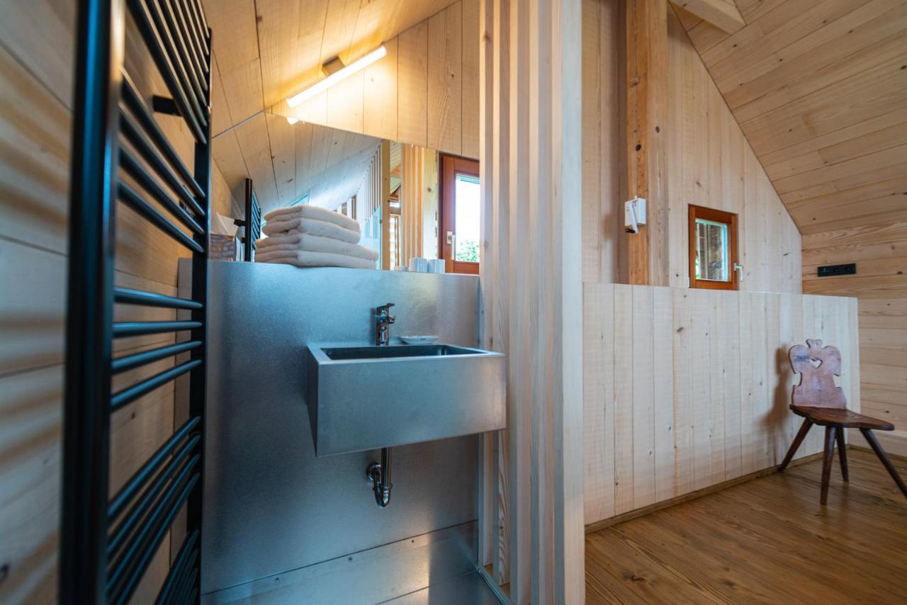 Holzblockhaeuser Fam. Schabus Hermagor-Pressegger See Bagian luar foto